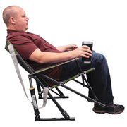 GCI Outdoor Kickback Rocker Camp Chair - Heathered Loden