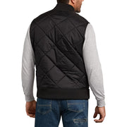 Dickies Diamond Quilted Nylon Vest for Men - Black - XL