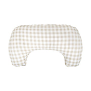 Boppy Momkind Nursing Pillow, Compact Support for Feeding, Taupe Gingham Check, 12 in, 94652805