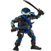Playmates Toys Teenage Mutant Ninja Turtles x G.I. Joe Leo and Snake Eyes Action Figure with Twin Katana Swords and Ooze Blaster, Multi, 5 Inch, 81901E