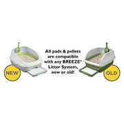 Purina 702090 Tidy Cats Cat Litter Breeze Litter Box Kit System 99.9% dustfree