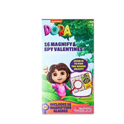 Paper Magic Group Dora Magnify & Spy Valentine's Day Kiddie Cards, Exchange, Classroom, Paper, Multi-Color, 16 Count
