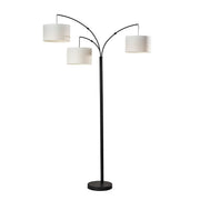 Better Homes & Gardens HW-F1730R2 Matte Black 3 Head Arc Floor Lamp