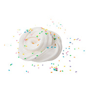 Orb Factory Birthday Cake Slime, Silky Stretchy Sensory Fidget Toy with Festive Sprinkles, Ages 5 and Up