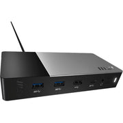 MSI Laptop Docking Station Gen2, USB-C 3.2 Gen2, 100W Power Delivery, Supports 3 External 4K UHD Displays, 5 USB Ports, Gigabit Ethernet, HDMI, DisplayPort, Headphone/Microphone Combo, 1P151E001