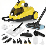 Rebelduck Heavy-Duty Steam Cleaner, 1500W, 22 Accessories, 2L Tank, 16ft Cord