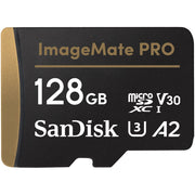 SanDisk SDSQXCD-128G-AWCJA 128GB ImageMate PRO MicroSDXC UHS-1 Memory Card, Black