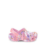 Crocs 210205-6GD-C9 Classic Fairytale Creature Clog for Baby Toddler, Lightweight Croslite Foam, Non-Slip Outsole, Ballerina Pink, 9