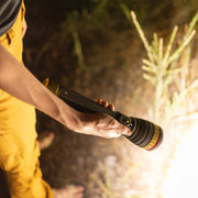 Swiss Tech Erhellen 20 Rechargeable LED Flashlight, 20000 Lumens, USB-C Charging, IP67 Waterproof Aluminum Body, Dual 4000mAh Batteries, Six Light Modes, D88035