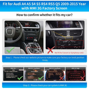 Road Top CP-ZL-AUDI-Q5U Wireless Carplay Android Auto Retrofit Kit for Audi Selected Models with Camera Support