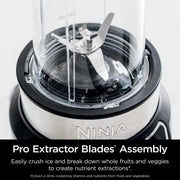 SharkNinja BN400 Ninja Nutri-Blender Pro with Auto IQ 1000 Watts Personal Blender