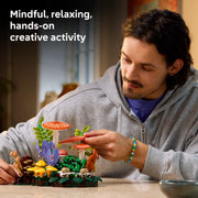 LEGO Botanicals Woodland Mushrooms Building Set, 806 Pieces, Multicolor, Collectible Mushroom Decor 6588544