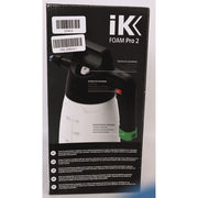 Goizper IK Foam Pro 2 Pump Spray Foamer, 50 oz, Black and White, High Precision Foam Sprayer for Cleaning and Disinfection, 81676