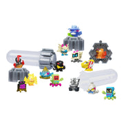 Moose Toys MrBeast Lab Swarms Hyper Fusion Series Mega Lab Pack, 14 Collectible Micro Beasts, 14 Stickers, 4 Fusion Caps, Multicolor