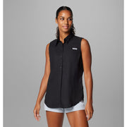 Columbia PFG Tamiami Sleeveless Shirt - Black - XL
