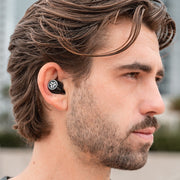 JLab Epic Lab Edition True Wireless Earbuds, Hybrid Dual Drivers, Smart Active Noise Canceling, Bluetooth 5.3, IP55 Sweat Resistant, 56+ Hours Playtime, Black, IEUEBELABRBLK82