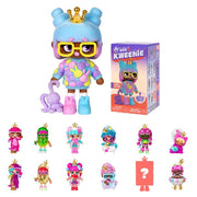 Moose Toys XOX Kweenie Quirky Kweens Collectible 4-Inch Mini Fashion Figurine with Stackable Display Case and Collector Card