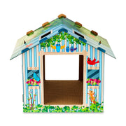 Vibrant Life WM-10345-CS01 Tree House Cat Scratching Pad, Corrugated Cardboard, Multicolor, 15 in WM-10345-CS01