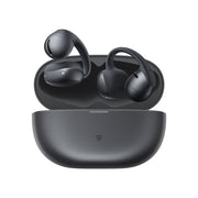 Shokz OpenDots Air Open-Ear Clip-On True Wireless Earbuds, Black, 36 Hours Playtime, IP55 Water Resistant, E210-ST-BK-US