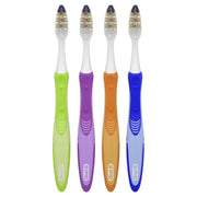 Oral-B Pulsar Expert Clean Battery Powered Electric Toothbrush, Soft Vibrating Bristles, Compact Head, 4 Count, 51086337