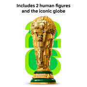 LEGO Editions FIFA World Cup Official Trophy Building Set, 2,842 Pieces, Multicolor, Collectible Soccer Model with 2026 Minifigure, 43020
