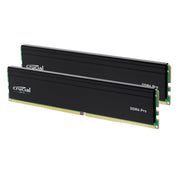 Crucial Pro 64GB DDR4 3200MHz CL22 UDIMM Desktop Memory Kit, 2x32GB, Black, CP2K32G4DFRA32A