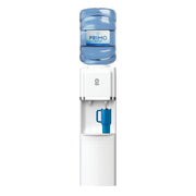 Primo Water Top Loading Classic 2 Temp Water Dispenser, White with Stainless Steel Accents, 5 Gal Capacity, Child Safety Lock