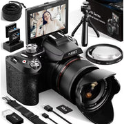 NBD 5K 64MP 16X Optical Zoom Digital Camera for Photography with 32GB TF Card