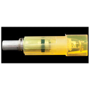 Burt Coyote Crossbow Lumenok Crescent or Flat Lighted Nocks - Flat/Gold Tip - Red - 3 pack