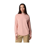 Columbia PFG Wild Cast Sun Long Sleeve Hoodie for Ladies, Omni-SHADE UPF 50, Omni-FREEZE Cooling, Faux Pink, Small, 2118591672S