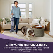 Shark SV2000 Freestyle Max Cordless Upright Vacuum, Two-Speed Brushroll, Lightweight Under 7 Pounds, Large Dust Cup, Detachable Battery