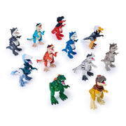 Primal Hatch Hybrid Hatchers Dinosaur Toys for Kids Ages 5 and Up, Interactive 3-Inch Collectible Figures, Multicolor