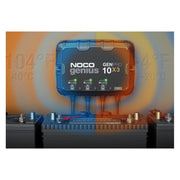 NOCO GENPRO10X3 Genius GENPRO10X3 3-Bank 30A (10A/Bank) 12V Onboard Battery Charger