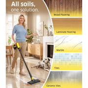 Loheer Multi-Functional Steam Mop with Detachable Handheld Steamer, 300ml Tank, 15s Heat-Up, 248F Steam, Swivel Head for Floors, Carpets, Tiles, STC-800