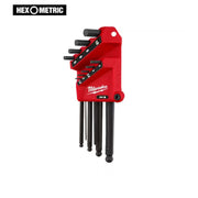 Milwaukee 48-22-2186 9-Key Ball End L-Key Set - Metric
