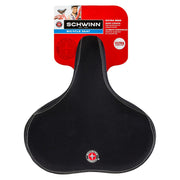 Schwinn SW75322 2PK Foam Comfort Breeze, Extra Wide Bicycle Seat
