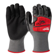 Milwaukee 48-22-8983 Impact Cut Level 5 Unisex Xl Nitrile Dipped Work Gloves