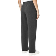 Mondetta Women's Pull On High Waisted Fleece Pant, Black, M