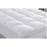 Allswell WMT-ASWTP-KG Ultra Plush Pillow Top Mattress Topper, King, White