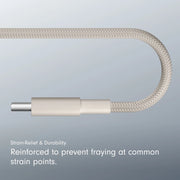 Beats MDGJ4LL/A USB-A to USB-C Woven Cable (1.5 m/ 5 ft) - Surge Stone