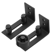 Miseno Mbdh2395 Barn Door Industrial Non Mortise Guide, Black