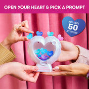 What Do You Meme Sweet Gestures Romantic Couples Board Game with Heart-Shaped Dispenser and 50 Love Tokens, Multi-Color, Small Size MT4133