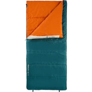Kelty Catena 30 Sleeping Bag, 30F CloudLoft Synthetic Insulation, Mediterranean Blue, Rectangular Shape, Right Zipper