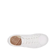 Taos Plim Soul Lux Women's Fashion Sneakers, Premium Full Grain Leather, Arch Support, White, Size 8 M, PLX-13994A-WHTL-080