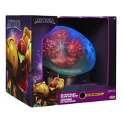 Jakks Pacific 40138 Ultraviolet Glow Metroid Figure with Integrated LED Lighting, 6 Inch, Blacklight Reactive