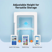 AstroAI AAFR06AWH-US Compact Refrigerator, 6L Capacity, Personal Cooler One Door, White