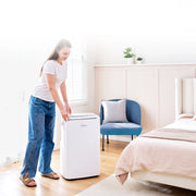 Midea MAP08S1XWT-S 8, 000 DOE, 12, 000 BTU ASHRAE SmartCool Portable Air Conditioner