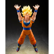 Bandai Spirits S.H.Figuarts Super Saiyan Son Goku Action Figure, 6 Inch, Dragon Ball Z The Games Begin BAS67612