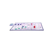 Jax Sequence Board Game, Strategy Card and Folding Board Game, 2-12 Players, Ages 7+, 135 Chips, 2 Decks, Model 8002