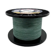 FINS Windtamer Braided Fishing Line - Slate Green - 1200 Yards - 65 Lb. Test